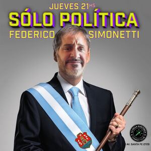 Federico Simonetti: Solo política