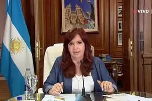 Cristina Kirchner, al anunciar que en 2023 no será "candidata a nada"