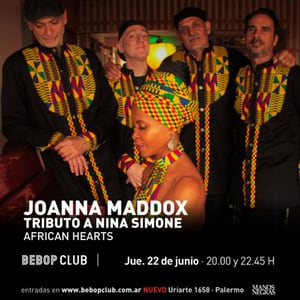 Joanna Maddox: Tributo a Nina Simone