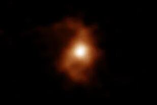 Imagen de ALMA de la galaxia BRI 1335-0417 hace 12.400 millones de años