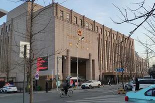La corte intermediaria de justicia de Dalian, donde se condeno a muerte a Robert Lloyd Schellenberg, en la provincia de Liaoning