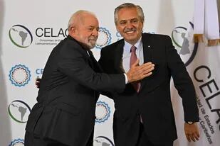 Luiz Inácio Lula da Silva y Alberto Fernández hablaron de la moneda común antes de la reunión de la Celac