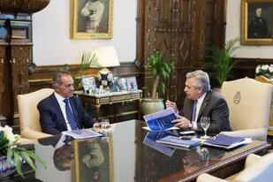 El presidente Alberto Fernández recibió a Daniel Scioli antes de su regreso como embajador en Brasil