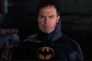 Michael Keaton interpretando al Batman de Tim Burton