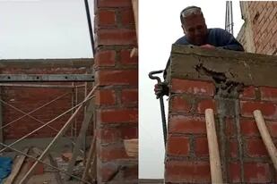 Trabajadores de la construcción protagonizaron un video viral (Foto: TikTok @erpanchoperez)