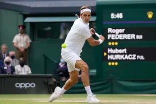 El último partido de Federer fue en cuartos de final de Wimbledon 2021, cuando perdió con el polaco Hubert Hurkacz