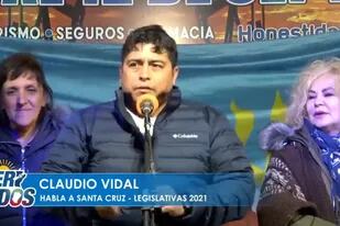 Diputado nacional electo Claudio Vidal, SER Santa Cruz.