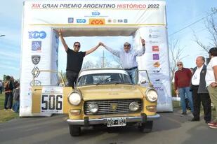 Final feliz para Maximiliano y Moisés Osman en el XIX Gran Premio Argentino Histórico; con cuatro conquistas, todas a bordo del Peugeot 404, los sanjuaninos radicados en Córdoba están a una del récord.