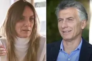 Malena Galmarini y Mauricio Macri