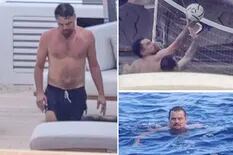 DiCaprio juega al voley en Capri y los protagonistas de Breaking Bad inauguran su estatua