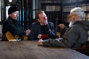 The Edge, Bono y David Letterman en Dublín en el documental A Sort of Homecoming