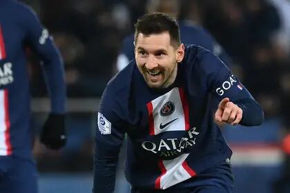 Lionel Messi viene de marcar el gol número 13 en la Ligue 1 de Francia con PSG