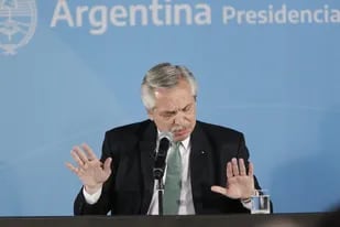 El presidente de la Nación, Alberto Fernández.