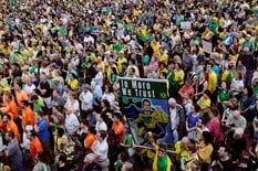 San Pablo. Miles de personas protestan contra la liberación de Lula