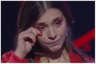 La emoción de Julieta Silberberg en La Voz Argentina; Foto: Captura de YouTube