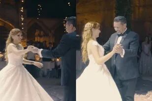 Padre e hija hicieron un especial baile (Foto Captura video TikTok @cellegrini_oficial)