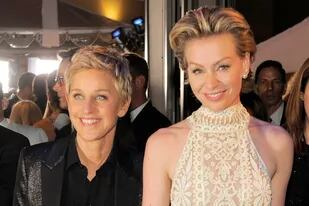 Ellen DeGeneres y Portia de Rossi renovaron sus votos en una ceremonia sorpresa, frente a estrellas de Hollywood y los duques de Sussex