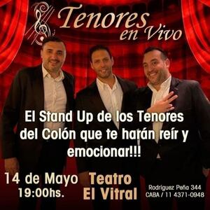 Stand up Los Tenores del Colón