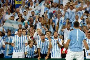 El festejo argentino