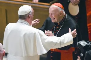 El papa Francisco con McCarrick, en 2015