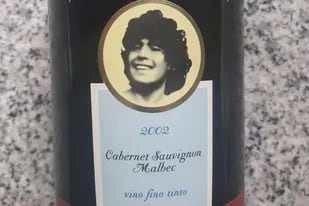 Diego Maradona también tuvo un vino que llevó su nombre