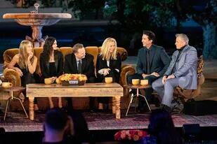 Jennifer Aniston, Matthew Perry, Courteney Cox, Matt LeBlanc, David Schwimmer y Lisa Kudrow volvieron a juntarse para Friends: El Reencuentro