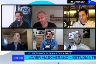 Javier Mascherano estuvo en Fox Sports Radio