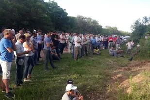 Los productores expresaron su malestar por las prohibiciones en un campo afectado en Gualeguaychú