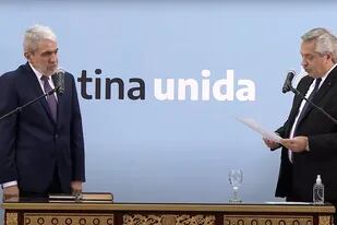 Aníbal Fernández jura como Ministro de Seguridad