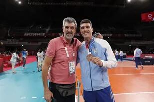 Hugo y Facundo Conte, primeros padre e hijo argentinos en ganar una medalla olímpica