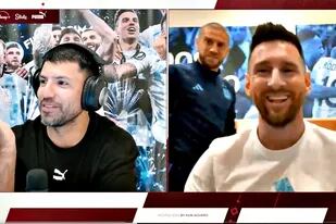 La charla entre Kun Agüero y Lionel Messi