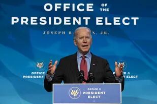 El presidente electo de Estados Unidos, Joe Biden