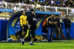 El equipo que dirige Diego Maradona empató 1-1 frente a Venados