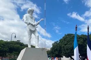 El monumento de Gustavo Cerati, en San José de Costa Rica
