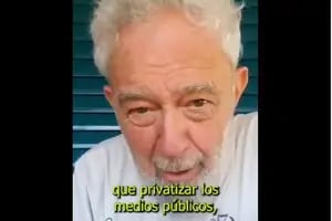 El contundente mensaje de Lalo Mir contra la privatización de los medios públicos que fue reposteado por Alberto Fernández
