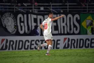 Gustavo del Prete cerró su etapa en Estudiantes de la Plata con 14 goles en 45 partidos