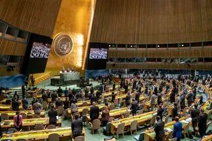 La Asamblea General de la ONU (AP Photo/John Minchillo)