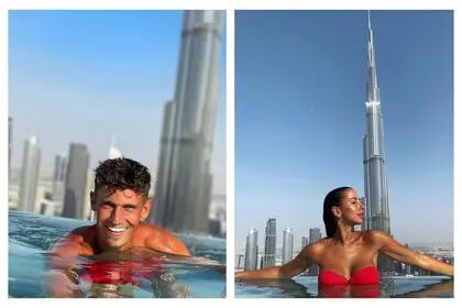 Llorente y su novia disfrutan de sus vacaciones en el lujo de Dubai