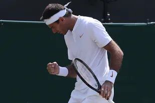 Del Potro sigue avanzando en el césped de Wimbledon