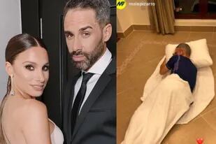 El Pollo Álvarez durmió en el piso en Qatar y su mujer Tefi Russo contó el por qué