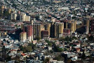 Vuelo sobre la ciudad de Buenos Aires en el helicóptero