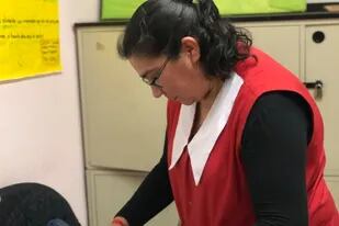 Nancy Córdoba no pudo terminar el colegio porque tuvo que empezar a trabajar desde los 11 años como empleada doméstica