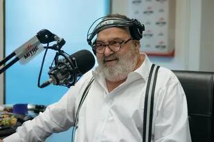 Jorge Lanata, en el estudio de Radio Mitre