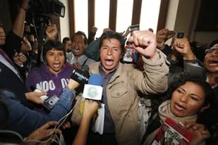 El candidato presidencial peruano Pedro Castillo fue el más votado en la primera vuelta