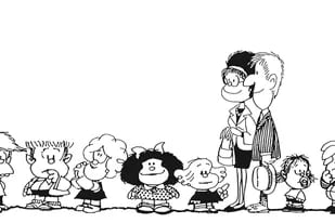 Quiénes eran los entrañables personajes que Quino había creado para Mafalda