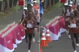El corredor francés Morhad Amdouni tuvo un desagradable gesto hacia sus rivales que generó una enorme polémica en el mundo deportivo y que se viralizó de manera inmediata en la redes sociales