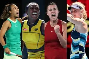 Así quedó el cuadro femenino de semifinales del Australian Open 2024