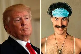 Donald Trump dijo que Sacha Baron Cohen "es un farsante" y opinó sobre la nueva película del comediante británico Borat 2