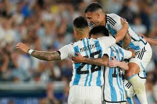 La selección argentina cierra su estadía de celebraciones por la obtención de la Copa del Mundo en Qatar 2022