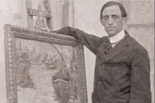 Retrato de Benito Quinquela Martín (1890-1977), a los 26 años